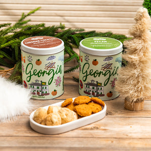 Georgia State Tin with Cookies